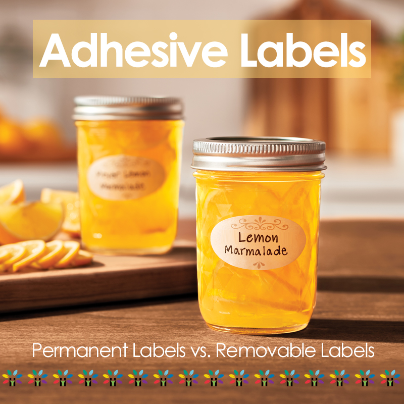 Permanent Labels & Removable Labels 