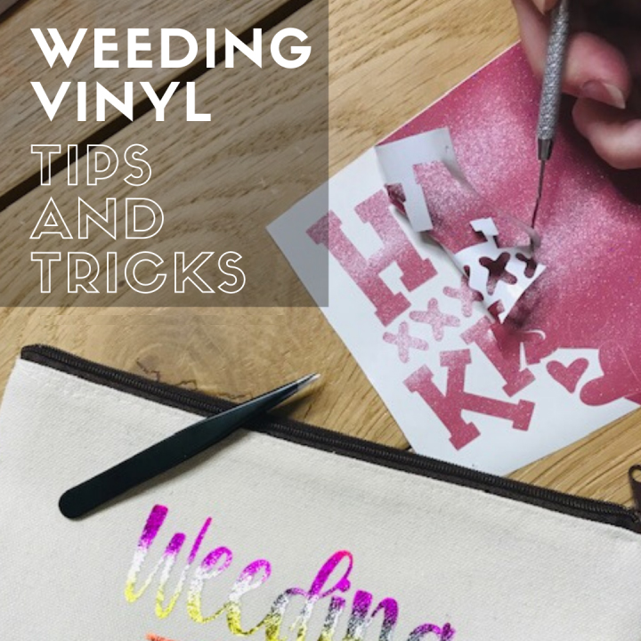 Weeding tips for adhesive vinyl