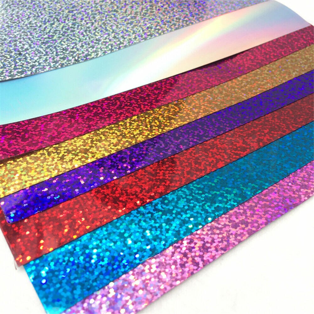 Wholesale Stamping Holographic Supreme Glitter Sticker