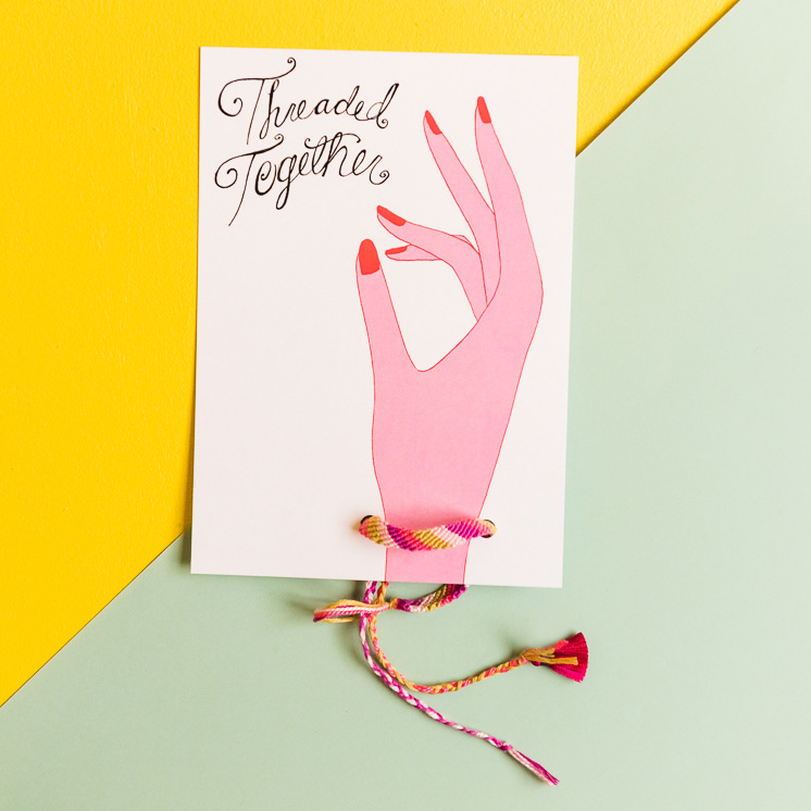 Printable friendship bracelet