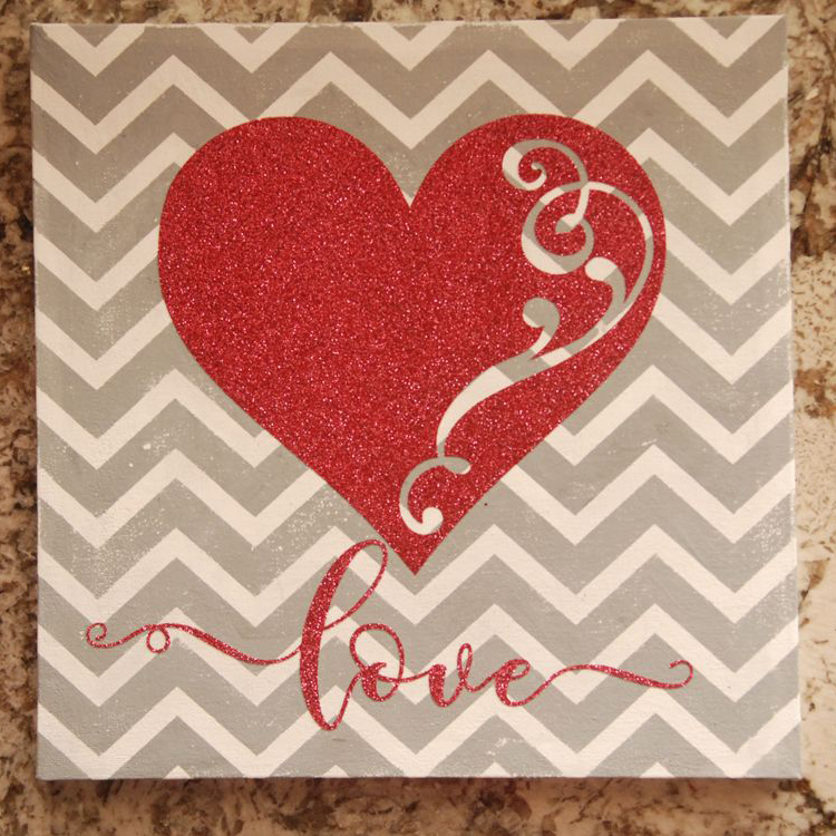 Valentine’s Day Projects with Craft Vinyl