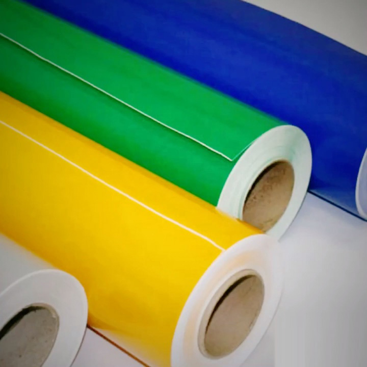 Self-adhesive vinyl banners materials