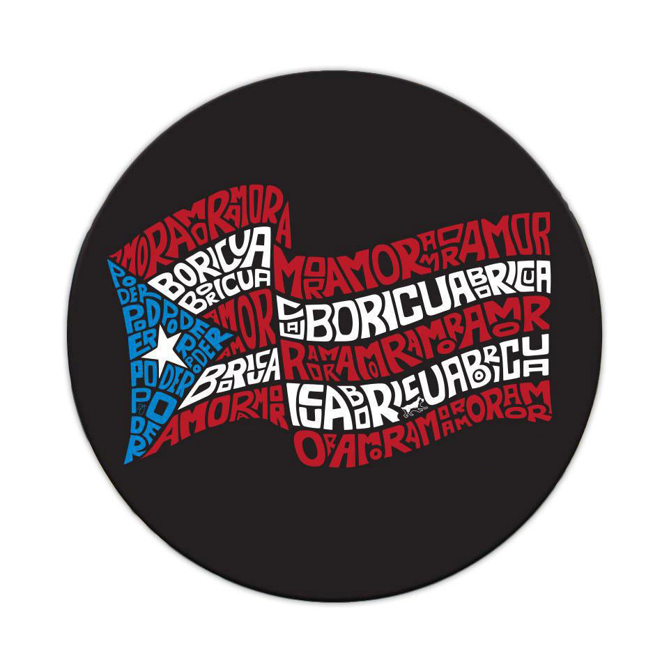 Puerto Rico Adhesive Vinyl Decal Sticker