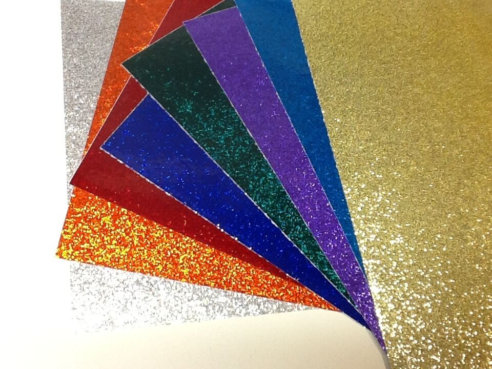 Glitter Permanent Adhesive Vinyl(图1)