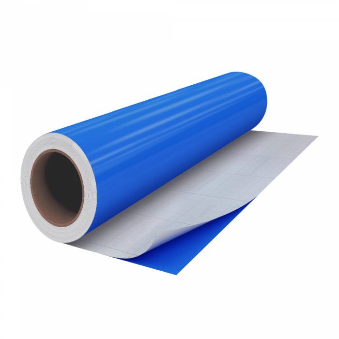 Azure Blue Self Adhesive Vinyl