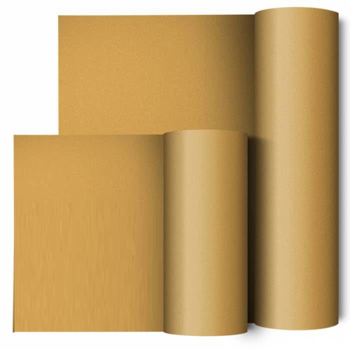 Premium Plus Dark Gold Metallic Bulk Roll