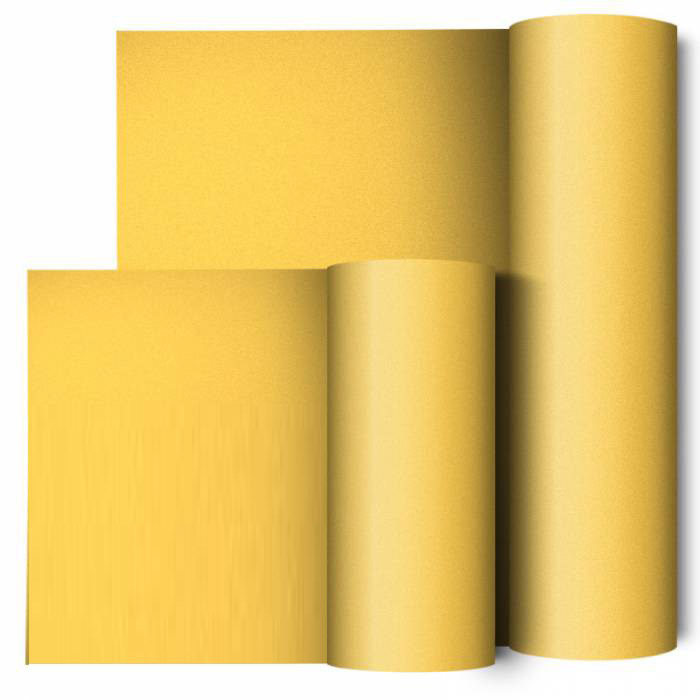 Premium Plus Light Gold Metallic Bulk Adhesive Vinyl Roll