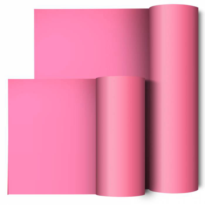 Premium Plus Adhesive Vinyl Light Rose Red Bulk Roll