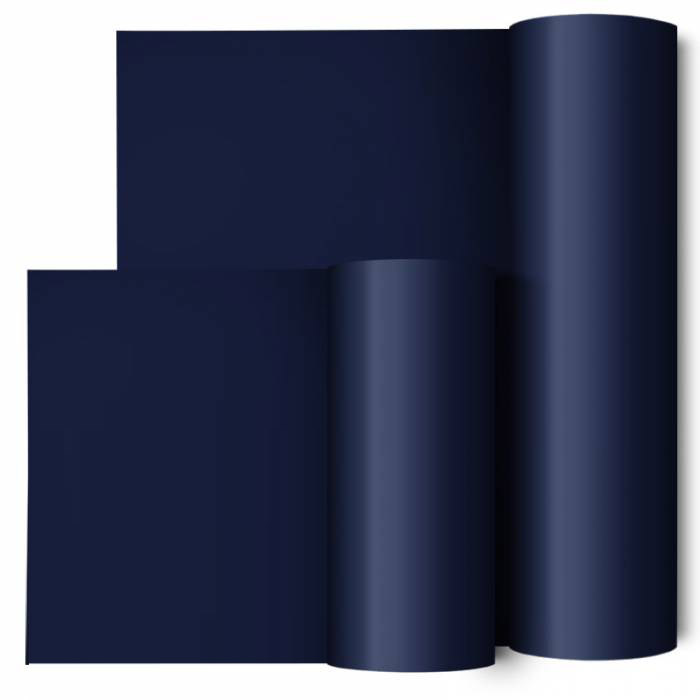 Premium Plus Heat Transfer Vinyl Navy Blue Bulk Roll