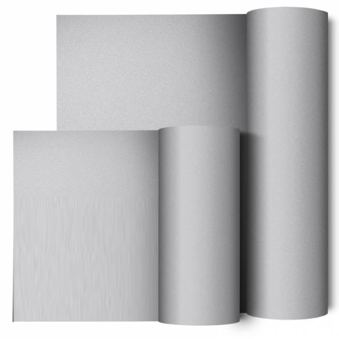 Premium Plus New Silver Metallic Bulk Roll (HTV)