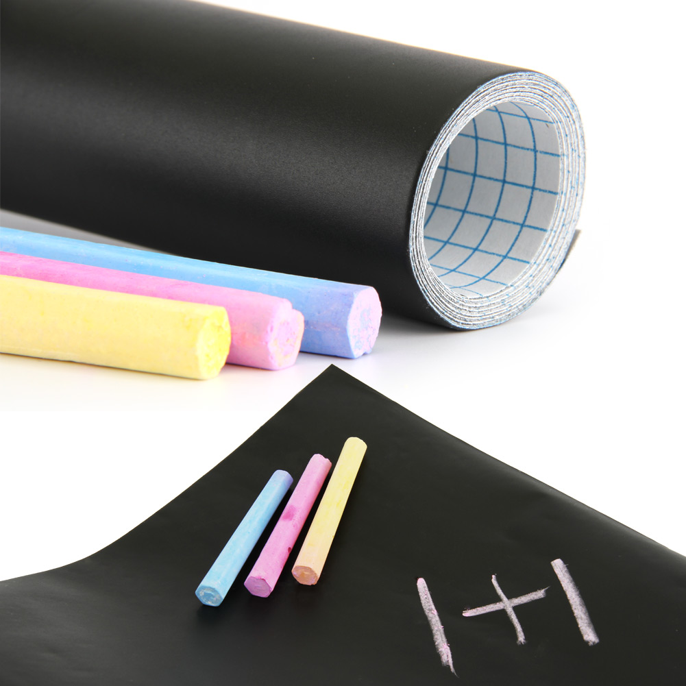 Self-Adhesive Chalkboard Sticky Paper (Vinyl)