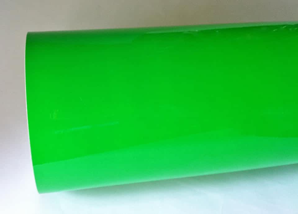 Premium Permanent Self Adhesive Vinyl (Roll/Sheet) - Bright Green(图1)