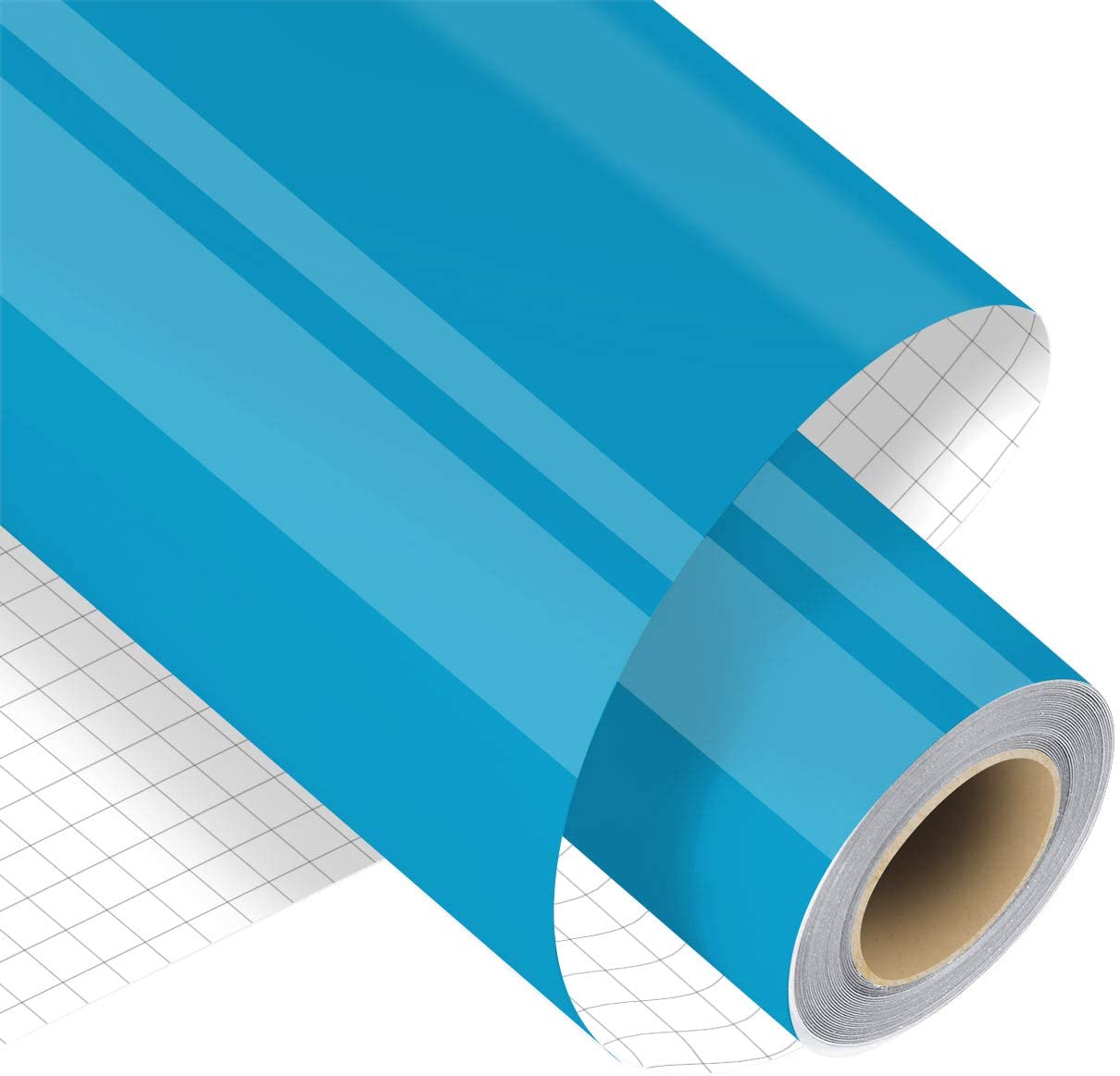 Wholesale Adhesive Vinyl Rolls - Light Blue