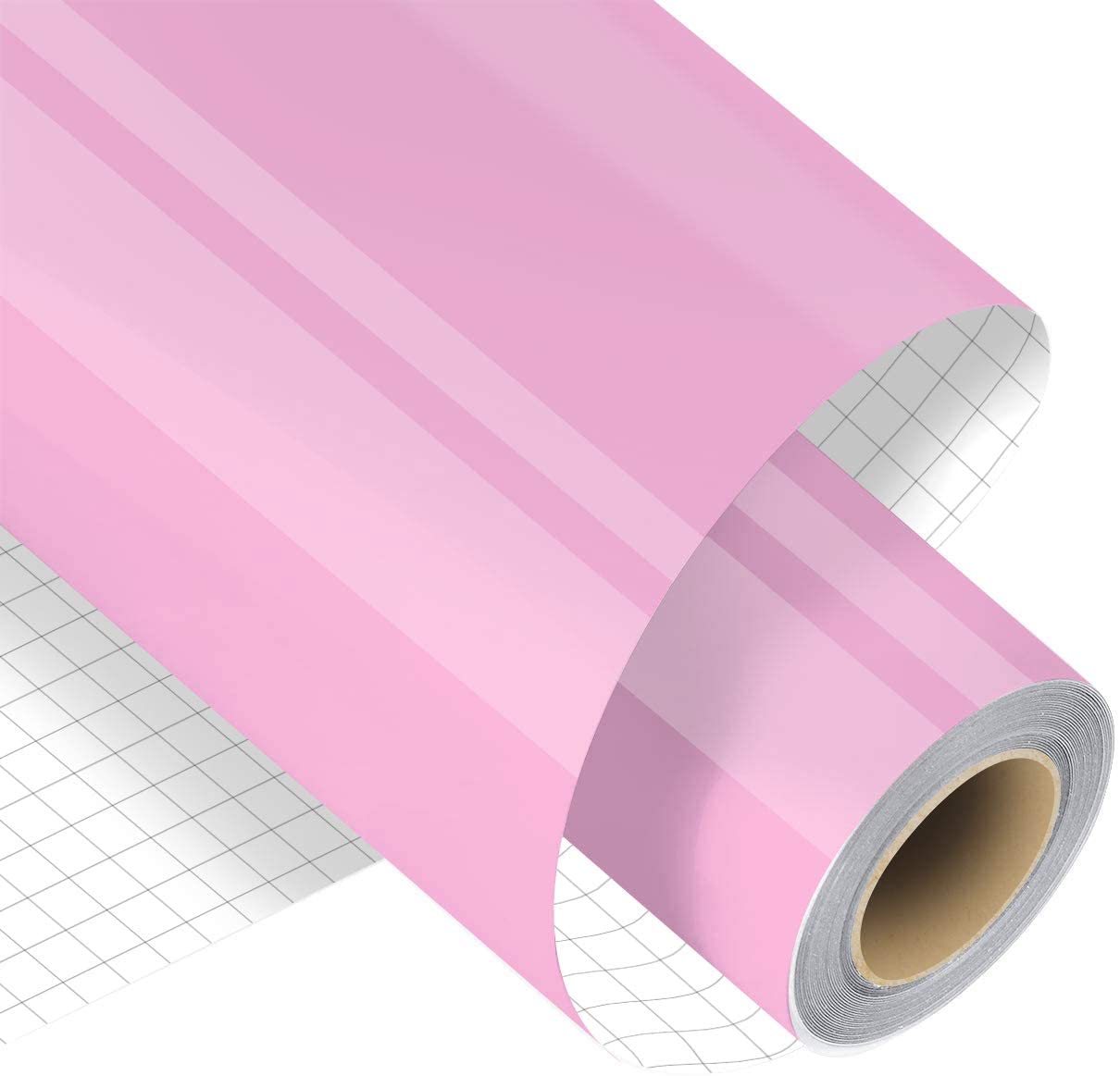 Wholesale Adhesive Vinyl Rolls - Light Pink