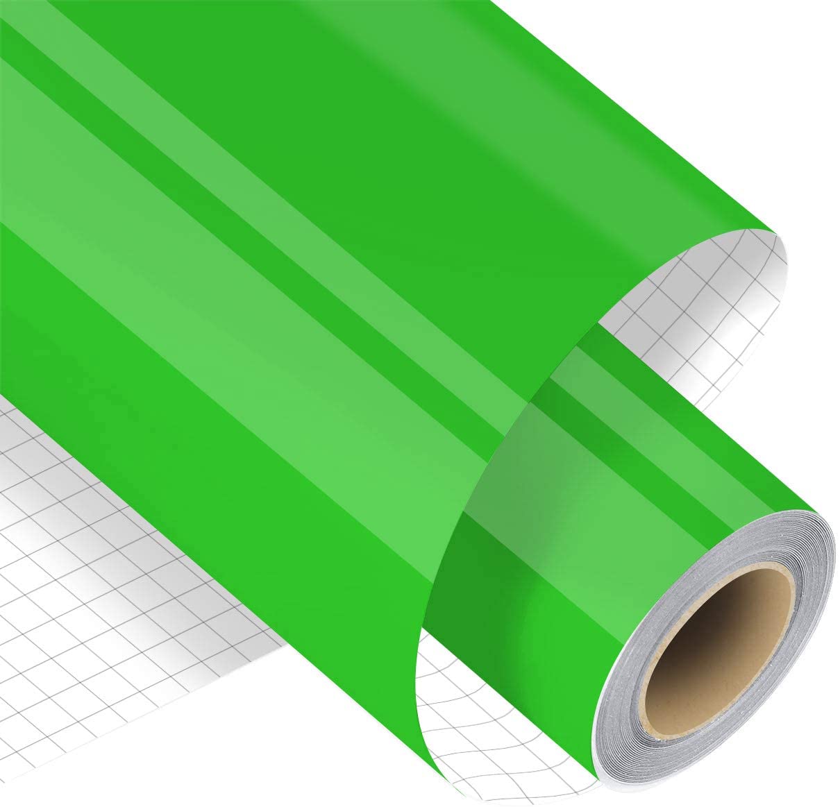 Wholesale Adhesive Vinyl Rolls - Limette Green