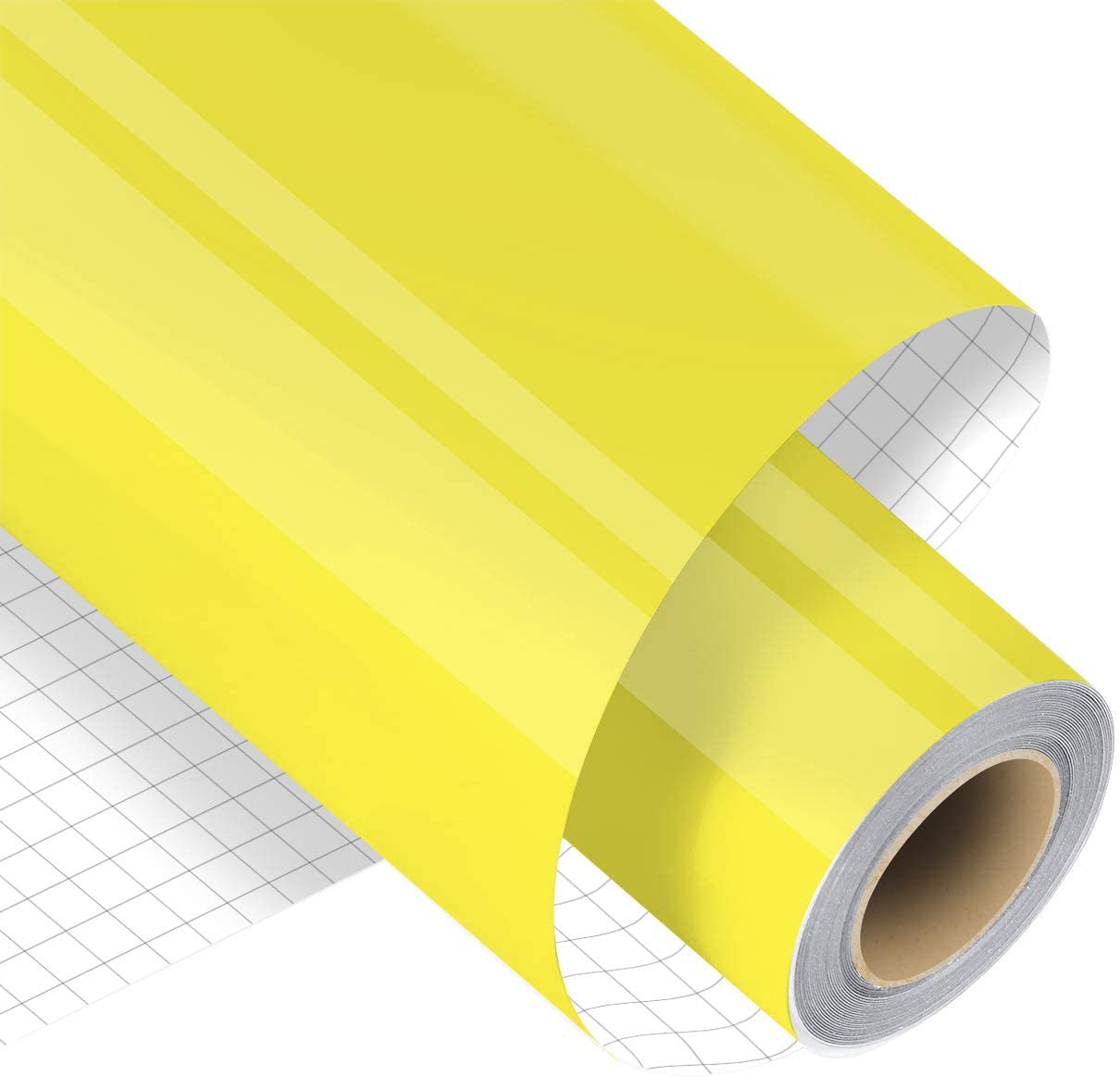 Wholesale Adhesive Vinyl Rolls - Light Yellow