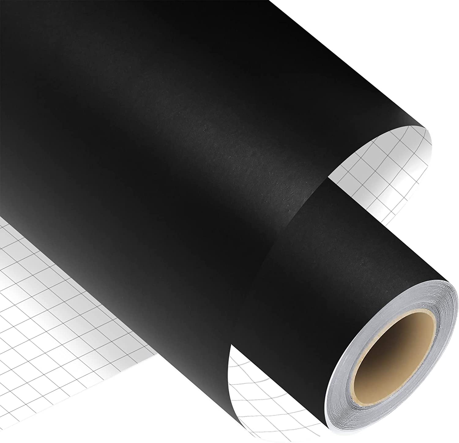 Wholesale Adhesive Vinyl Rolls - Matte Black