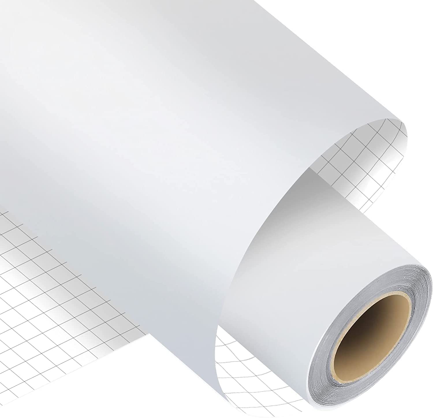 Wholesale Adhesive Vinyl Rolls - Matte White