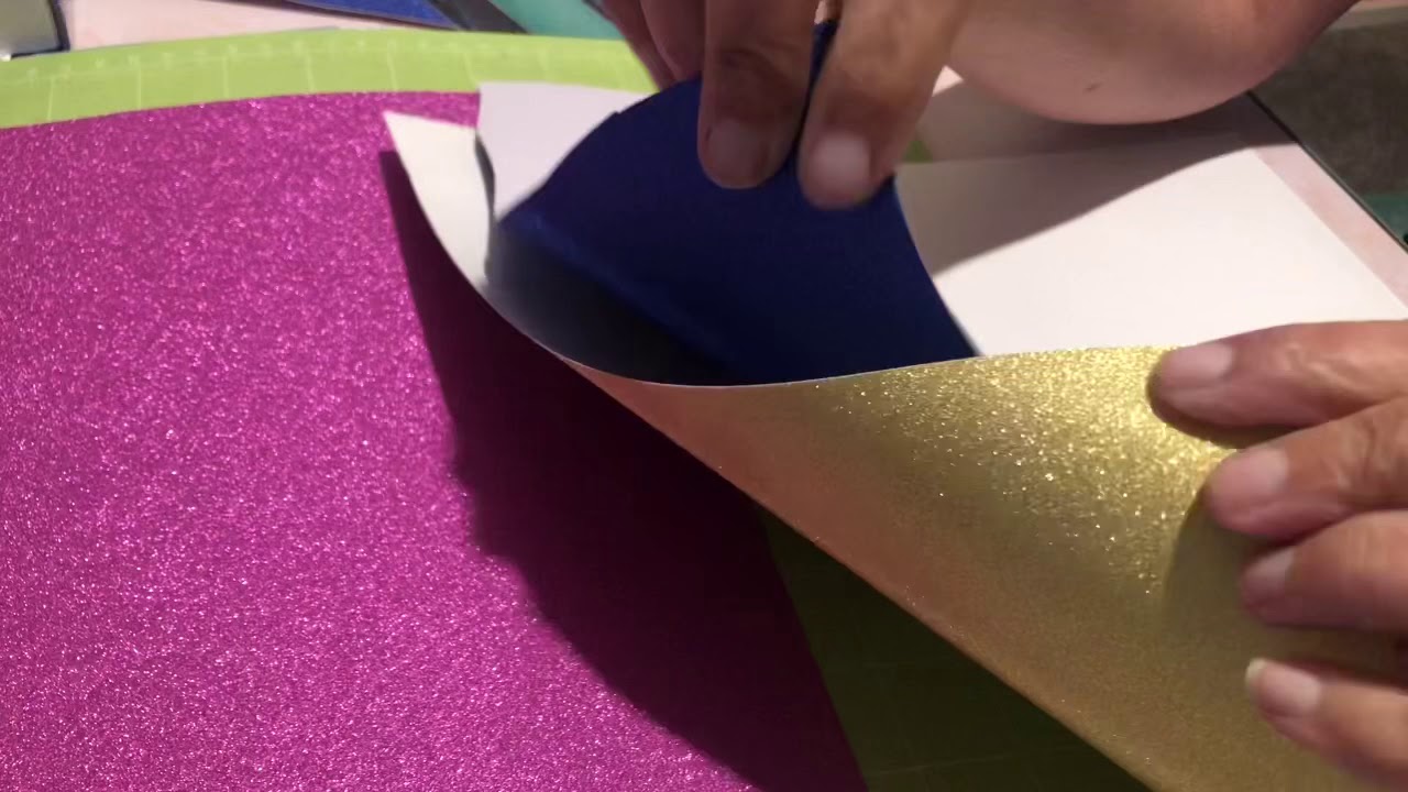 How To Get Adhesive Glitter Vinyl Off Skin