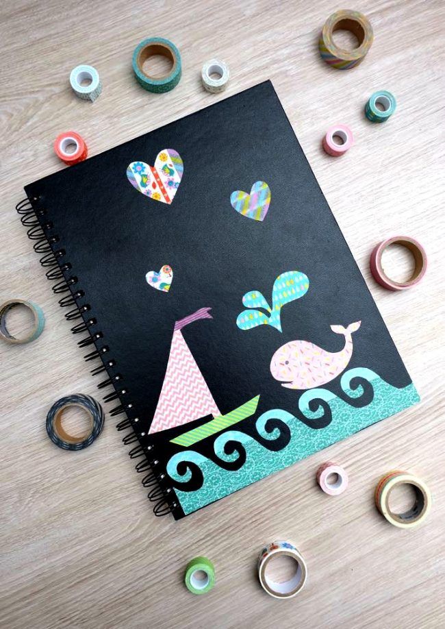 DIY Personalized Notebook With Adhesive Vinyl(图1)