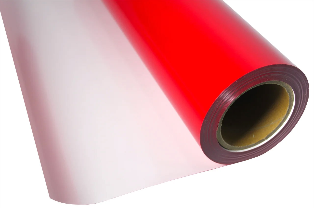 red adhesive vinyl