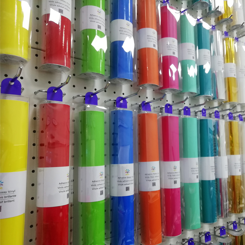 Business uses for self-adhesive vinyl