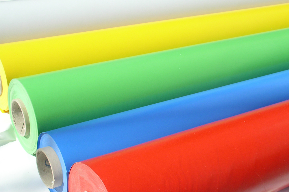 Why is it suitable to produce adhesive vinyl in China